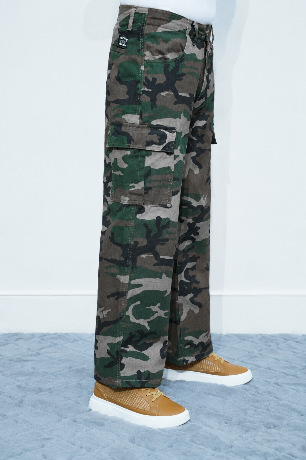 MENS LOOSE FIT CARGO TROUSER