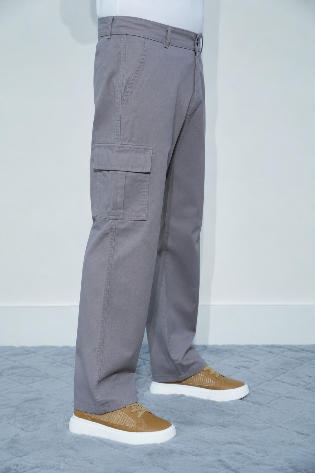 MENS LOOSE FIT CARGO TROUSER