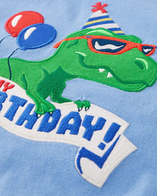 BOYS EMBROIDERED T SHIRT