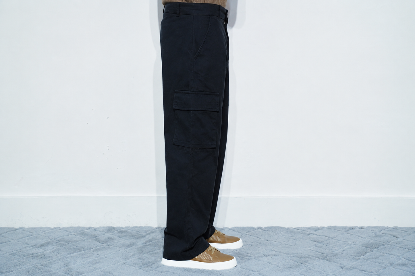 MENS LOOSE FIT CARGO TROUSER
