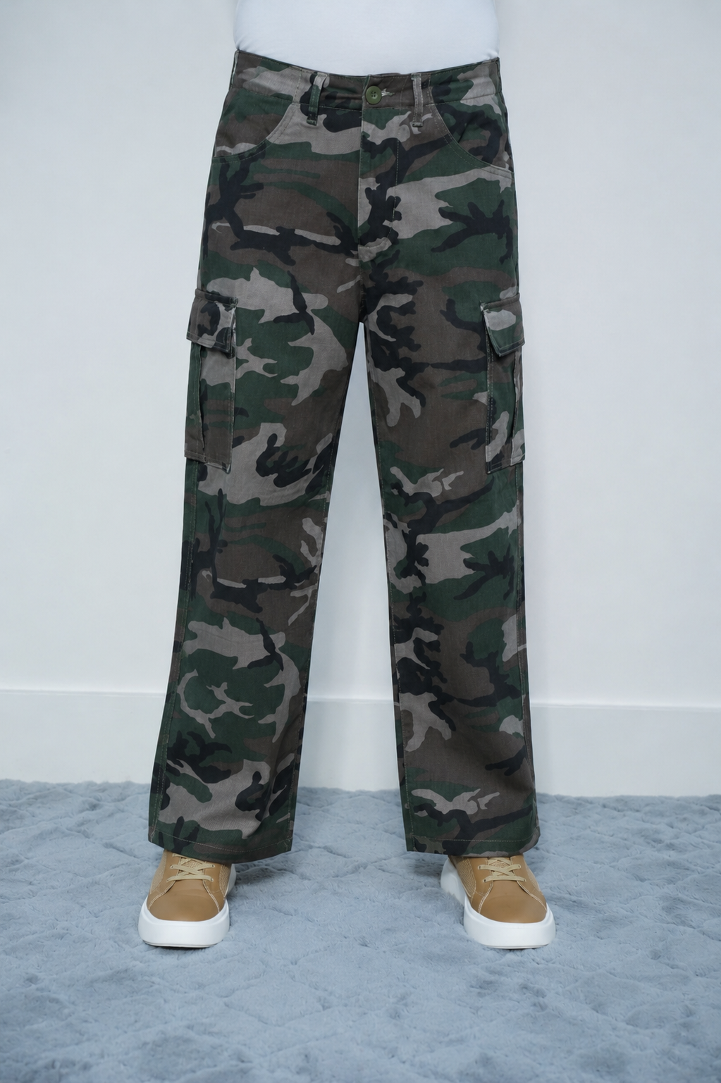 MENS LOOSE FIT CARGO TROUSER