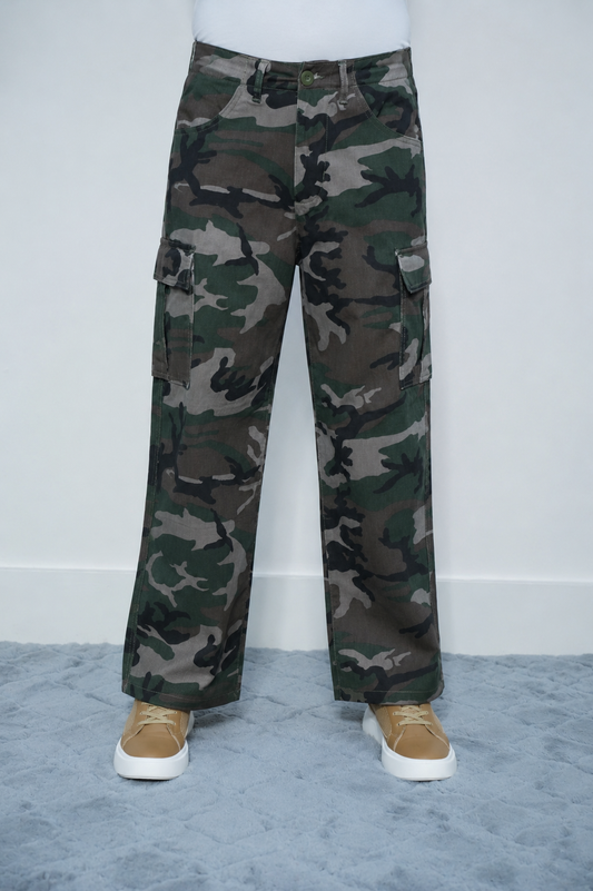 MENS LOOSE FIT CARGO TROUSER